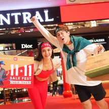 ห้างเซ็นทรัล – ห้างโรบินสัน และ Central App ชวนขาช้อปฟิตร่างกายแล้วพุ่งไปช้อป ที่งาน “11.11 Sale Fest โปรแรง แซงทุกดีล” พบดีลสุดปัง! เฉพาะงานนี้