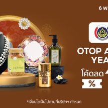 พช. จับมือช้อปปี้ชูแคมเปญ “OTOP Amazing Year End” จัดเต็มกว่า 1,000 ร้านค้าพร้อมมอบความคุ้มค่าด้วยดีลพิเศษ หนุนโครงการ “ตลาดอะเมซิ่ง ของกินของใช้”