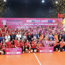 “วุ้นเส้นต้นสน” ร่วมกับสโมรสรวอลเลย์บอลนครราชสีมา ทีมดังระดับประเทศ สนับสนุนรายการใหญ่ “มาดามหลุยส์ วอลเลย์บอลฯ” สร้างแบรนด์คนรุ่นใหม่ รอบรอง-รอบชิงฯ ณ เดอะมอลล์ บางแค