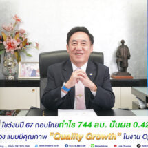 ILINK โชว์งบปี 67 กอบโกยกำไร 744 ลบ. ปันผล 0.42 บาทต่อหุ้น ประกาศโตต่อเนื่อง แบบมีคุณภาพ “Quality Growth” ในงาน Opportunity Day