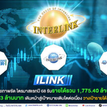 ILINK ไตรมาสแรกปี 68 รับรายได้รวม 1,775.40 ล้านบาท มีกำไรสุทธิ 111.13 ล้านบาท