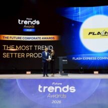 Flash Express คว้ารางวัล Future Trends Awards 2026สาขา The Most Trend Setter Product ตอกย้ำผู้นำเทรนด์ด้านผลิตภัณฑ์