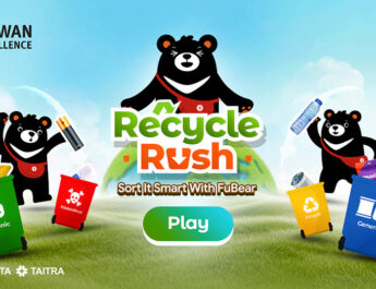 Taiwan Excellence ปลุกพลังคนรุ่นใหม่ ส่งเสริมการแยกขยะอย่างยั่งยืน ผ่านแคมเปญ “Recycle Rush – Sort It Smart With FuBear”