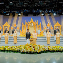 ประธานมูลนิธินิดาบีฟ อนุสรณ์ บันทึกเทปถวายพระพรชัยมงคล เนื่องในโอกาสวันเฉลิมพระชนมพรรษา 28 กรกฎาคม